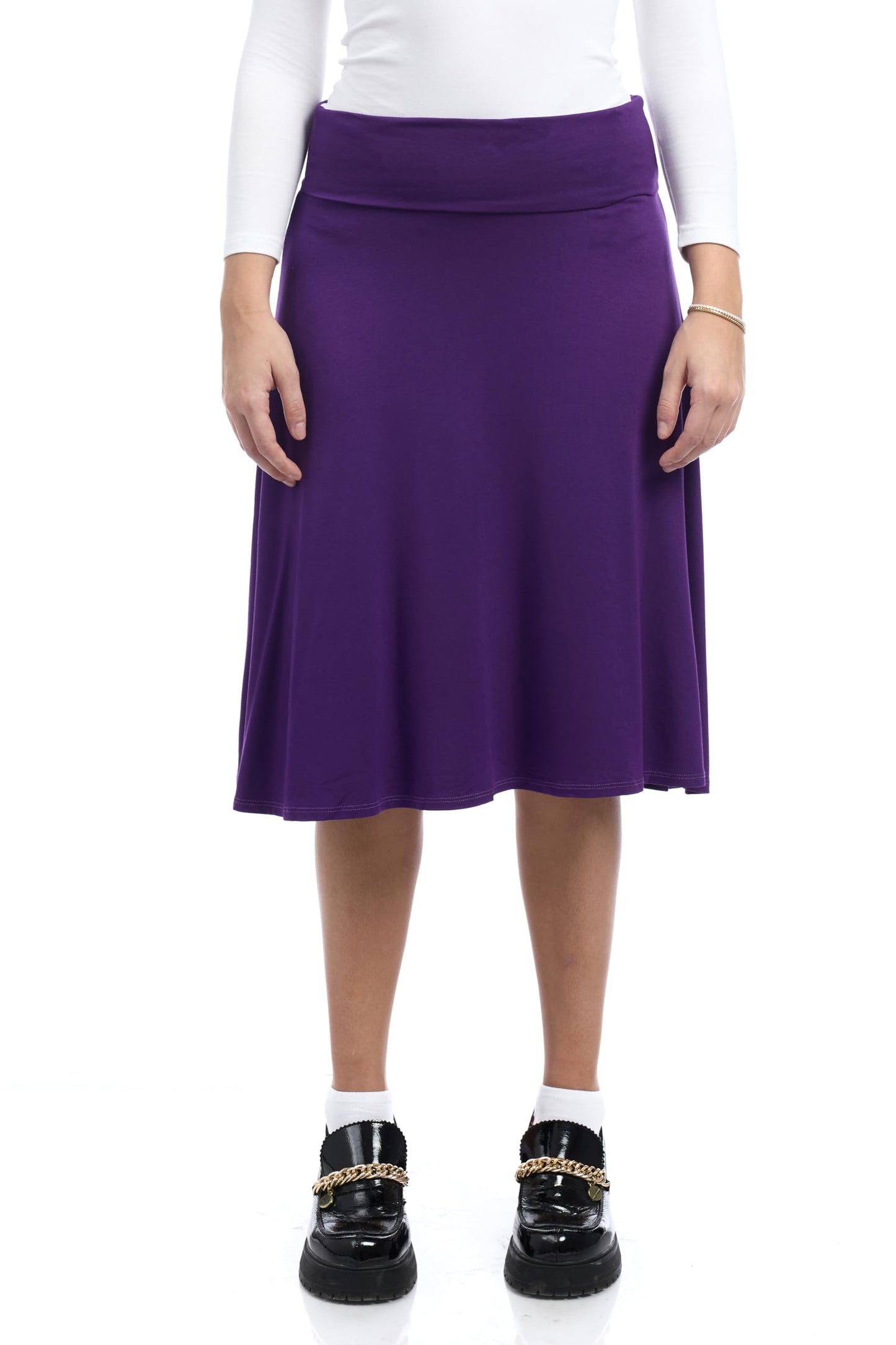 ESTEEZ Women's A-Line Skirt - Modest - Knee Length - Playa