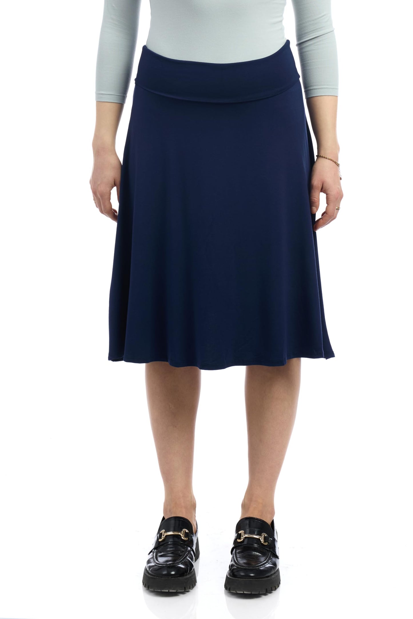 ESTEEZ Women's A-Line Skirt - Modest - Knee Length - Playa
