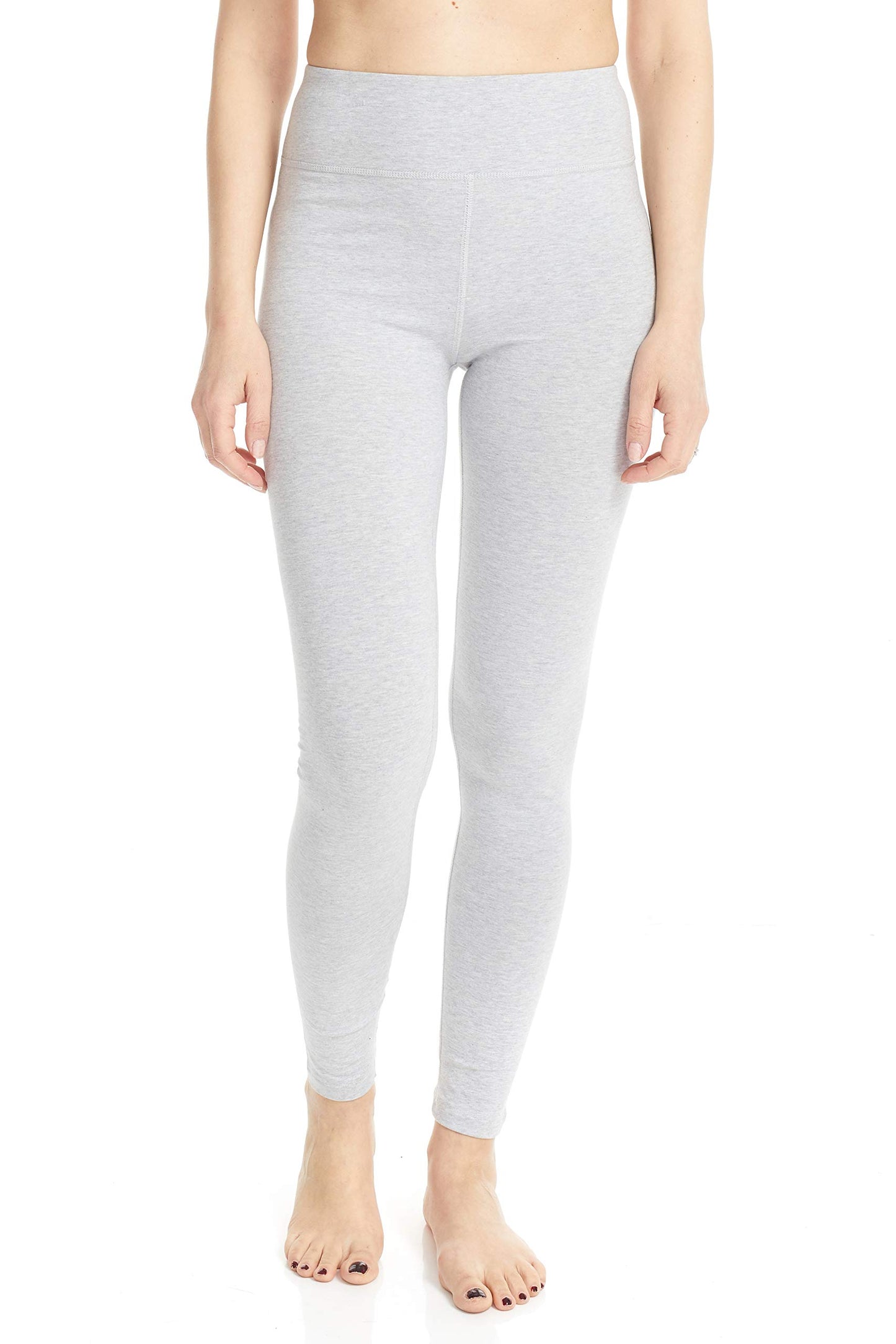 ESTEEZ High Waisted Soft Cotton Spandex Leggings-Shorts for Women - Full Leg - Capri - Biker Shorts - Shorts