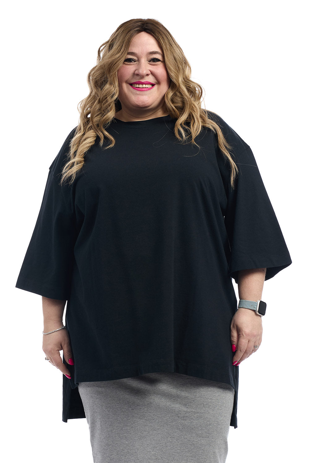 Oversized t shirt plus size best sale