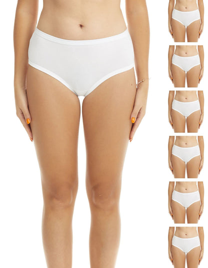 ESTEEZ Women's Breathable Soft Stretch Cotton Underwear - Mid/High Rise Briefs - Low Rise Bikini - Boyshorts