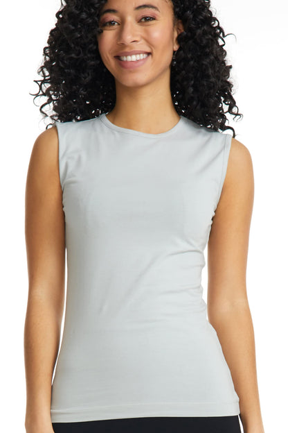 ESTEEZ Women's Tank Top Base Layering Camisole Fitted Sleeveless T-Shirt