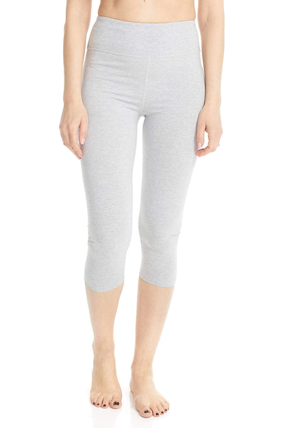 ESTEEZ High Waisted Soft Cotton Spandex Leggings-Shorts for Women - Full Leg - Capri - Biker Shorts - Shorts