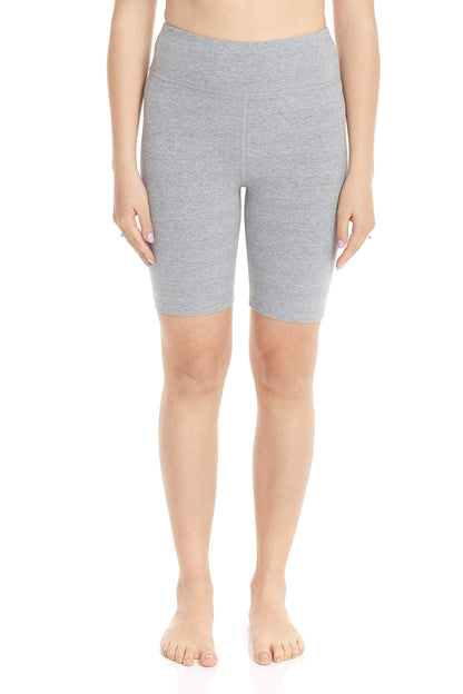 ESTEEZ High Waisted Soft Cotton Spandex Leggings-Shorts for Women - Full Leg - Capri - Biker Shorts - Shorts