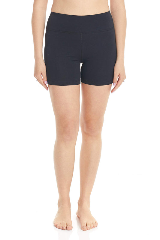 ESTEEZ High Waisted Soft Cotton Spandex Leggings-Shorts for Women - Full Leg - Capri - Biker Shorts - Shorts