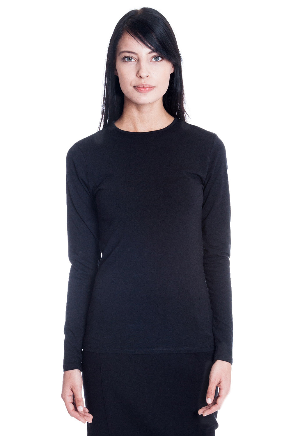 modest long sleeve cotton loose top