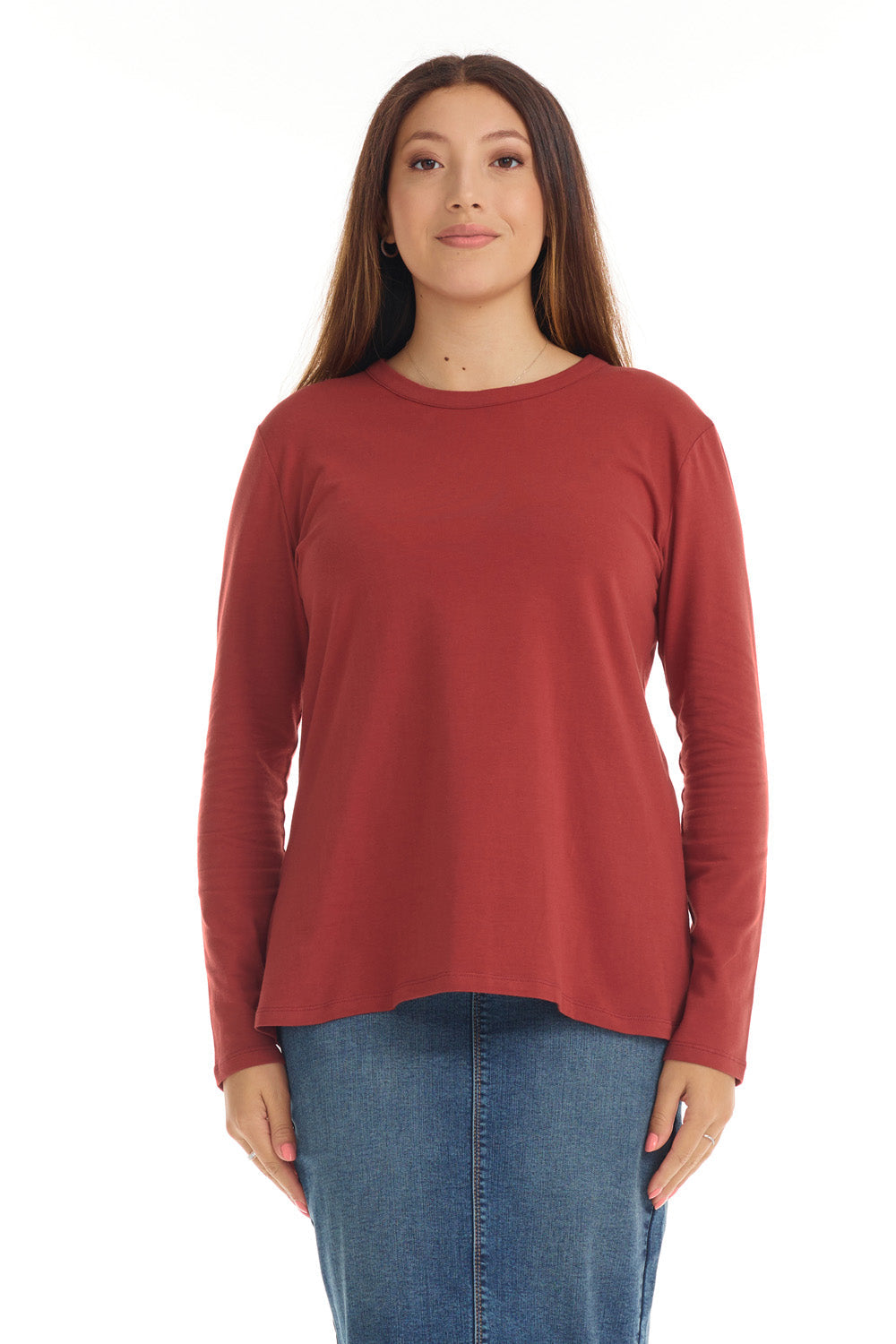 basic loose cotton shirt for women 
